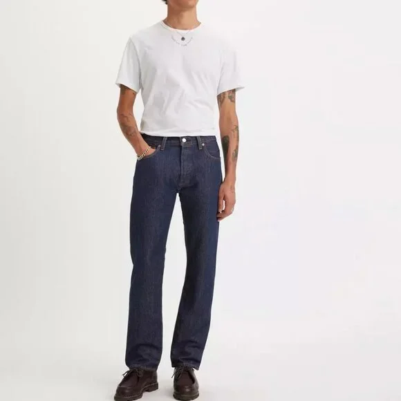 LEVIS (NWOT) - 501 Original Fit Men's Jeans (30Wx32L) - Picture 1 of 4